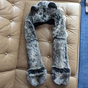 Wolf 🐺 faux fur hat